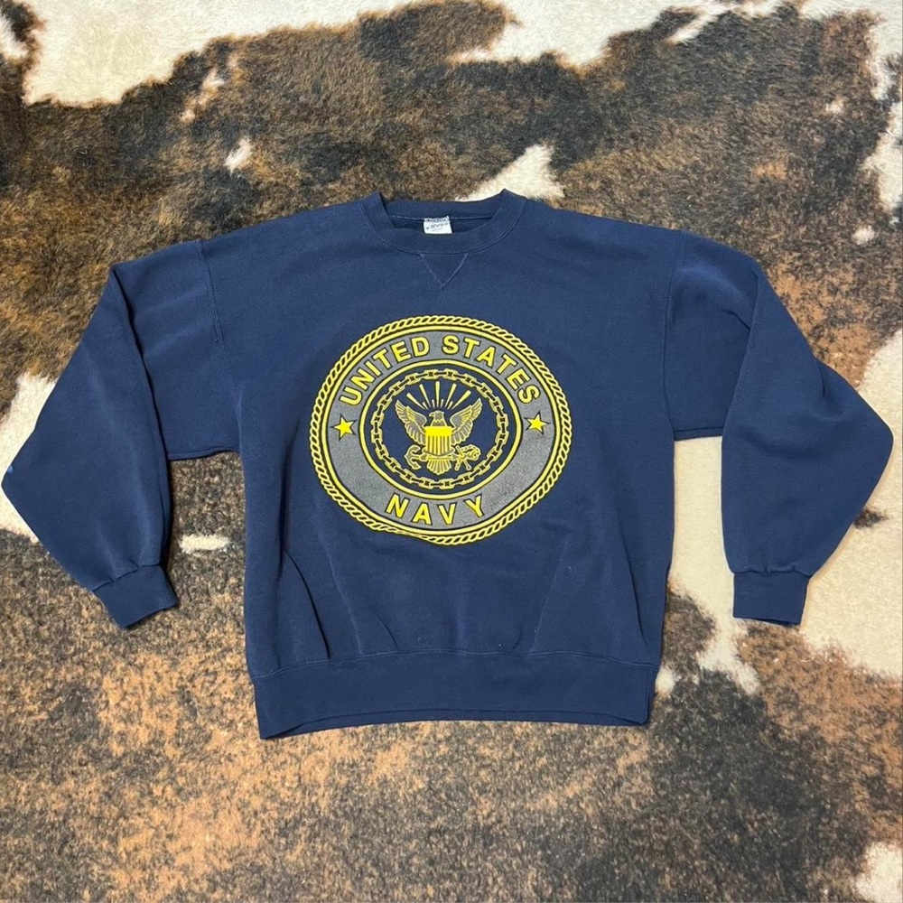 90’s Soffe Navy Crewneck Sweatshirt
